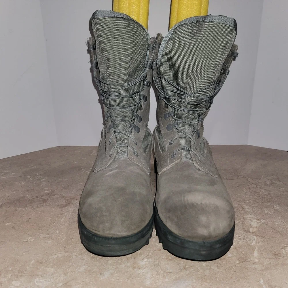 McRae AF Temp Weather Made In USA 6AFG Mens Green Tactical Boots 11.5R Gore-tex